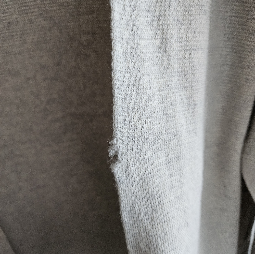 Wilfred Belize Long Knit Cardigan in Light Gray - Picture 4 of 12